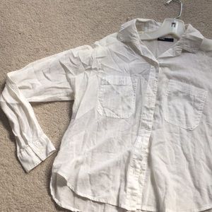 Professional white button up barely worn.